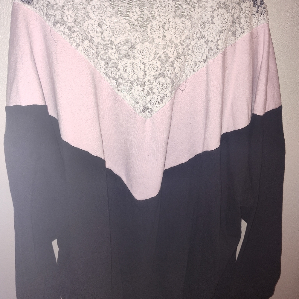 Torrid Super Soft Chevron Color Block Sweater Siz… - image 3